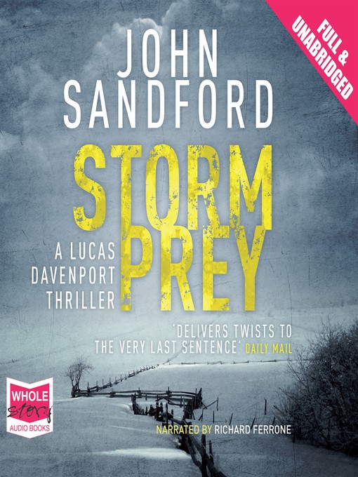 Title details for Storm Prey by John Sandford - Wait list